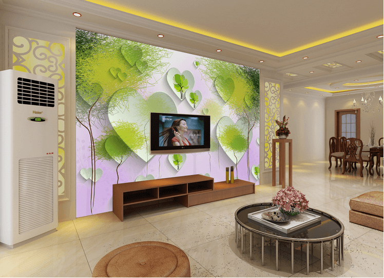 Green Graffiti Wallpaper AJ Wallpaper