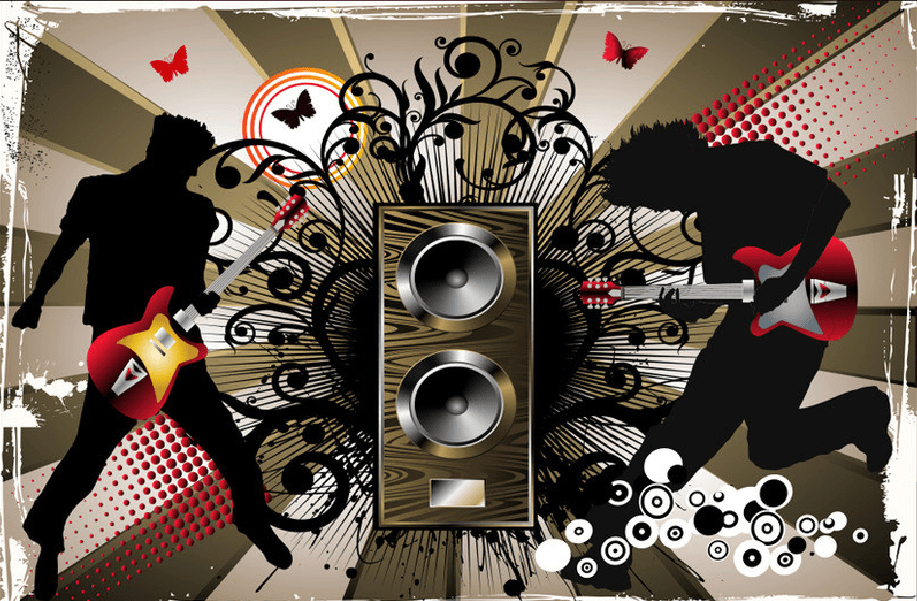 High-Energy Music Wallpaper AJ Wallpaper