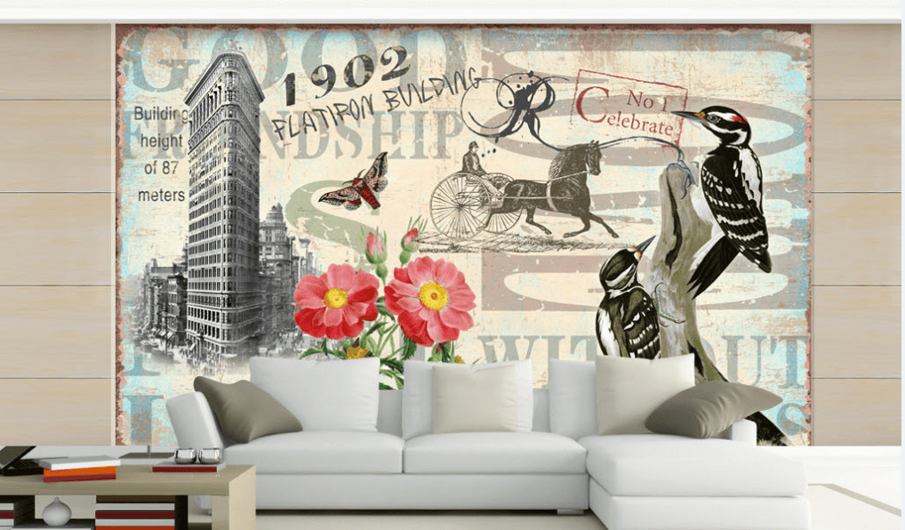 3D Building Horse 075 Wallpaper AJ Wallpaper