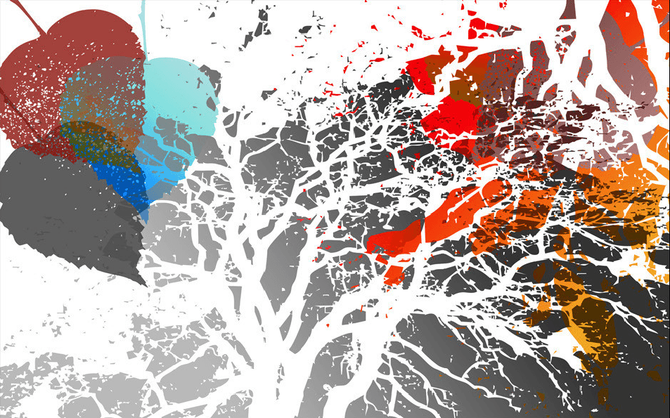 Tree Leaf Wallpaper AJ Wallpaper