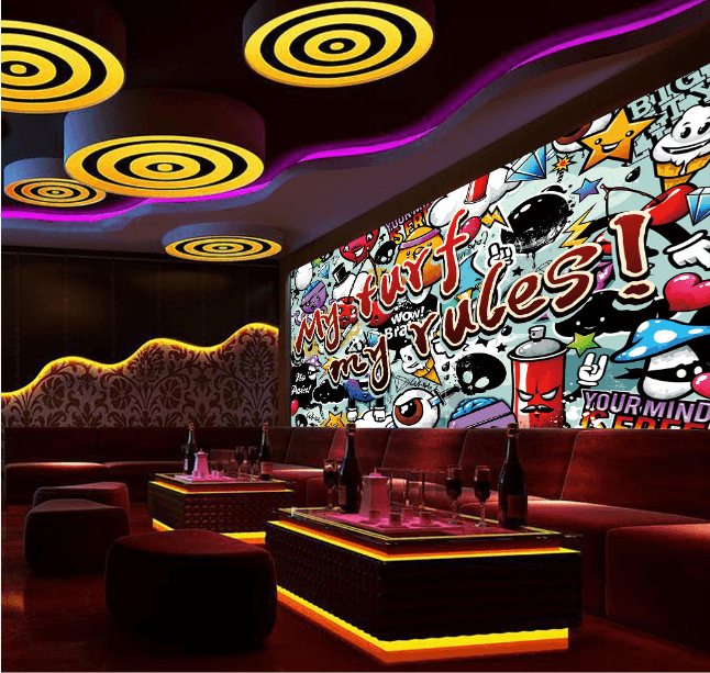 3D Graffiti Ferocious 146 Wallpaper AJ Wallpaper