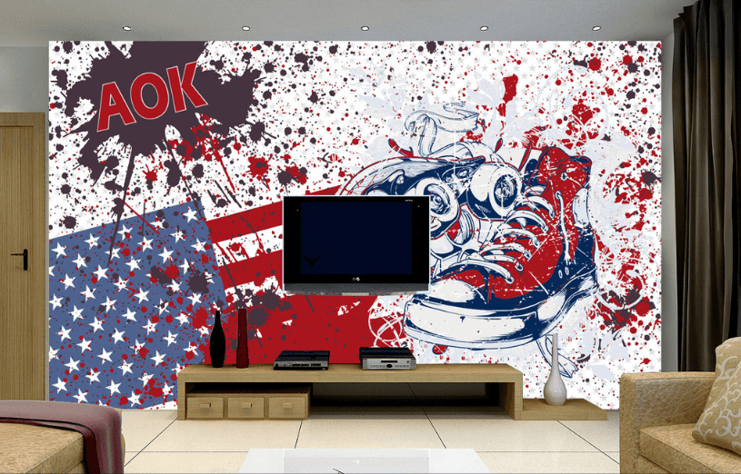 Skateboard And Shoe Wallpaper AJ Wallpaper