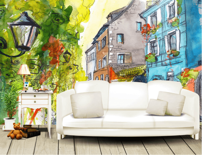 3D House Street Light 100 Wallpaper AJ Wallpaper