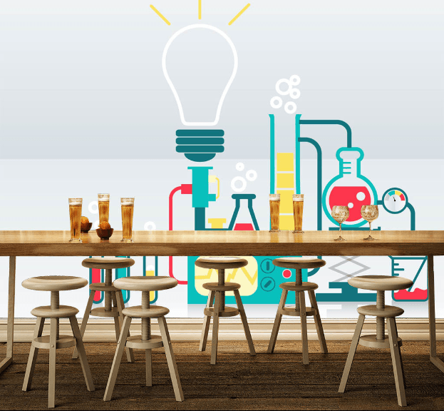 Light Bulb Wallpaper AJ Wallpaper