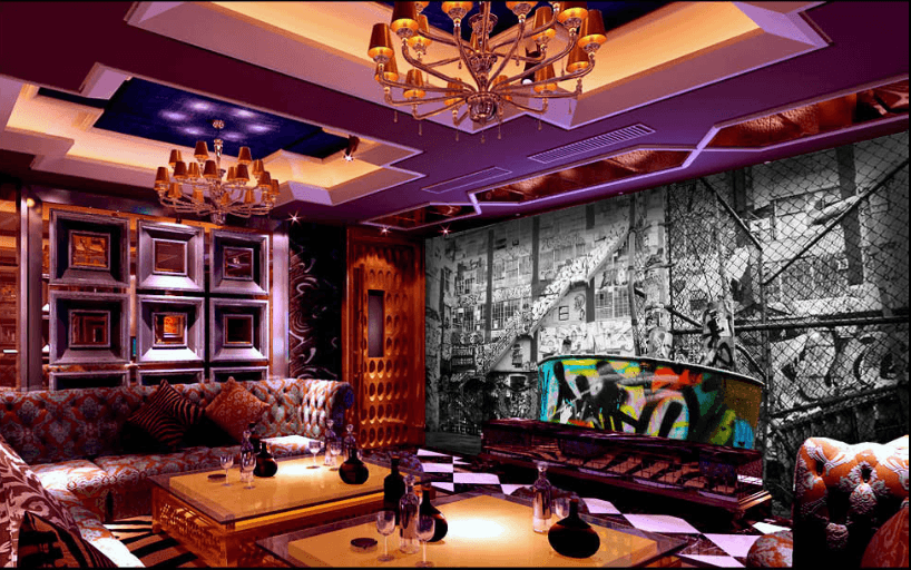 3D Graffiti House 002 Wallpaper AJ Wallpaper