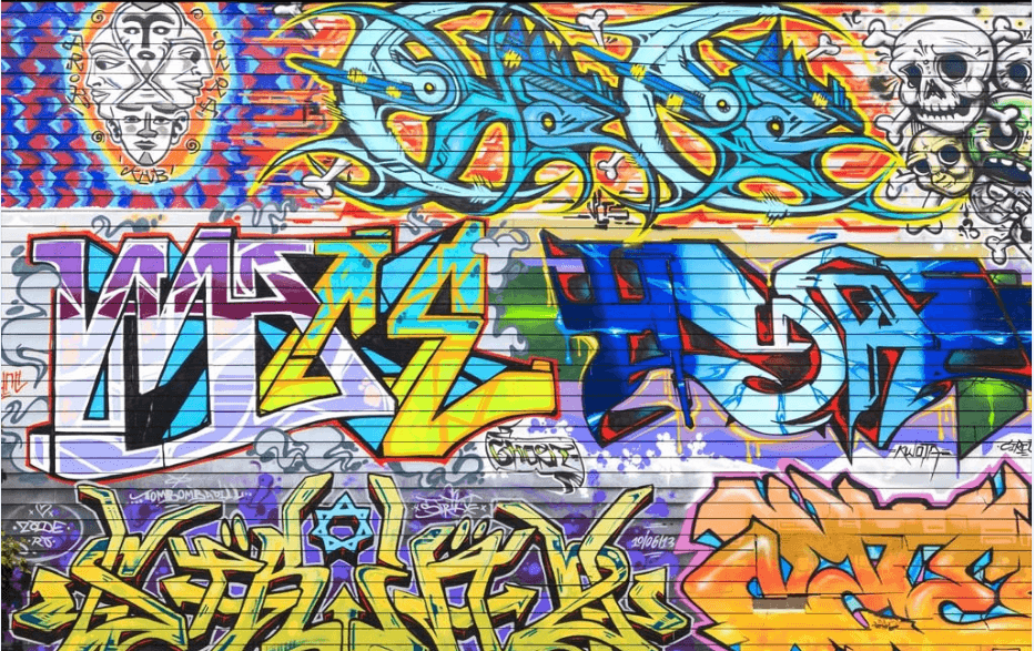 Words Graffiti Wallpaper AJ Wallpaper