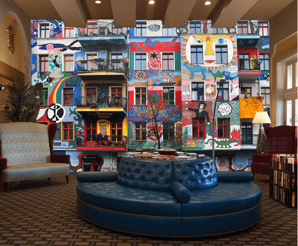 3D Building Doodle 010 Wallpaper AJ Wallpaper