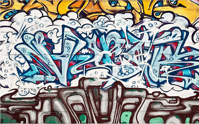 Mercurial Graffiti Wallpaper AJ Wallpaper