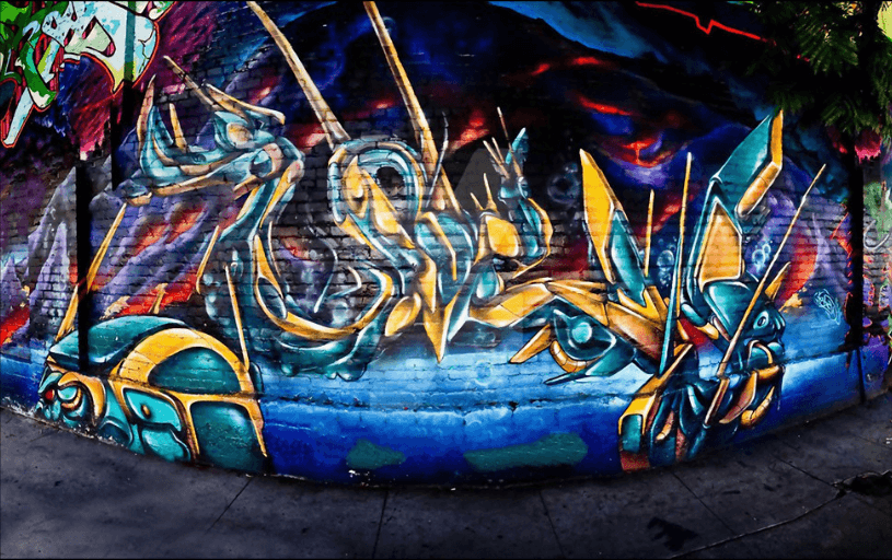 Brick Wall Graffiti Wallpaper AJ Wallpaper