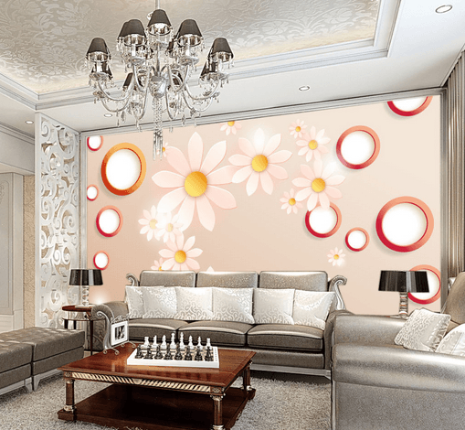 3D Fallen Chrysanthemum 551 Wallpaper AJ Wallpaper