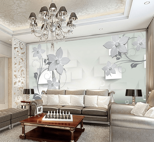 3D Flower Carving 521 Wallpaper AJ Wallpaper