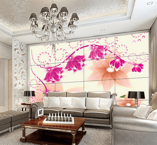 3D Pearl Flower 469 Wallpaper AJ Wallpaper