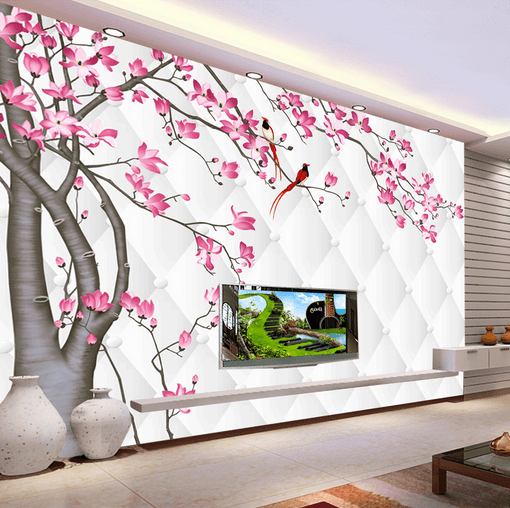 3D Flower Blossom 437 Wallpaper AJ Wallpaper