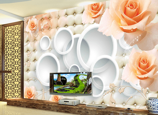 3D Fragrant Flower 418 Wallpaper AJ Wallpaper