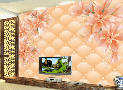 3D Flower Development 397 Wallpaper AJ Wallpaper
