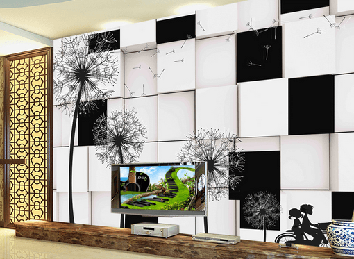 3D Big Dandelion 392 Wallpaper AJ Wallpaper