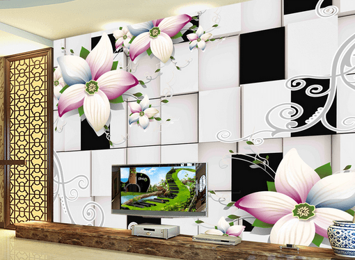 3D Three-Dimensional Wall 384 Wallpaper AJ Wallpaper