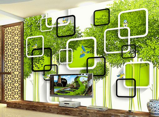 3D Wood Block 388 Wallpaper AJ Wallpaper