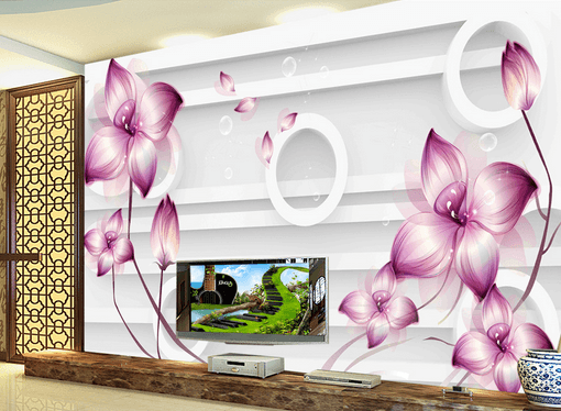 3D Flower Petals 370 Wallpaper AJ Wallpaper