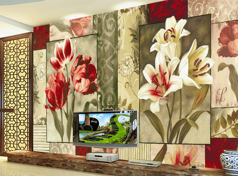 3D Beautiful Flower 319 Wallpaper AJ Wallpaper