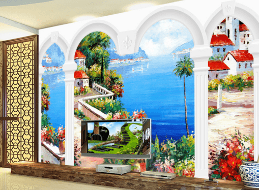 3D House River 266 Wallpaper AJ Wallpaper