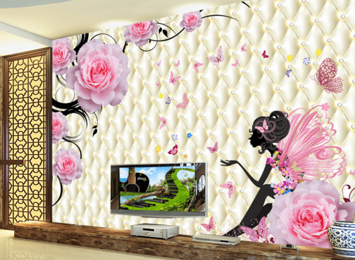 3D Fairy Butterfly 264 Wallpaper AJ Wallpaper