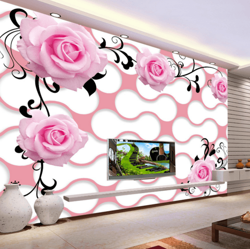3D Flower Shape 246 Wallpaper AJ Wallpaper