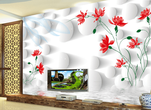 3D Growing Water 209 Wallpaper AJ Wallpaper