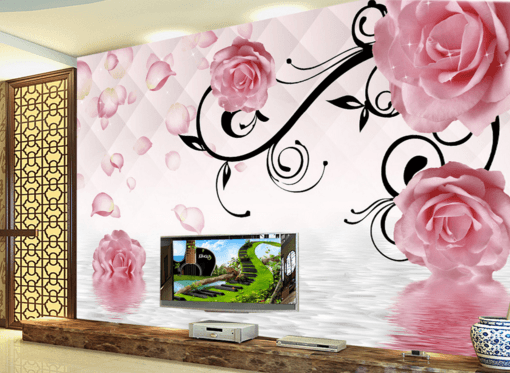 3D Rose Petal 167 Wallpaper AJ Wallpaper