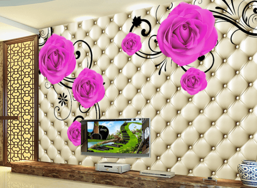 3D Embellishment Foliage 165 Wallpaper AJ Wallpaper