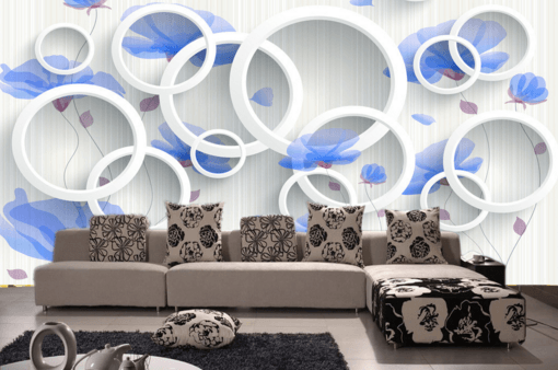 3D Flowers Fluttering 131 Wallpaper AJ Wallpaper