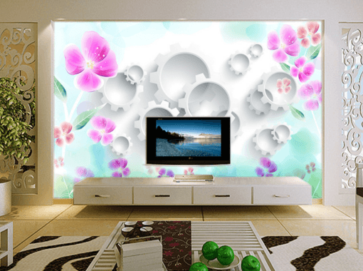 3D Flower Dance 106 Wallpaper AJ Wallpaper