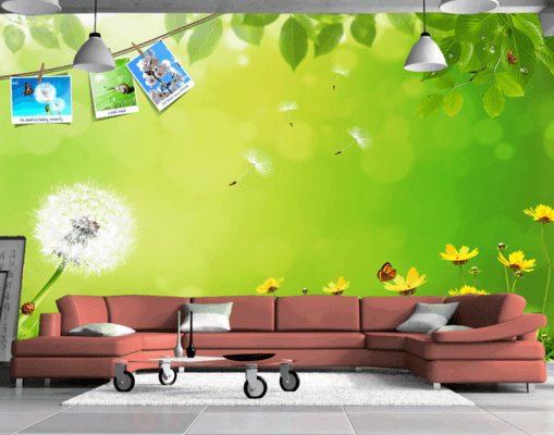 3D Dandelion Photo 073 Wallpaper AJ Wallpaper