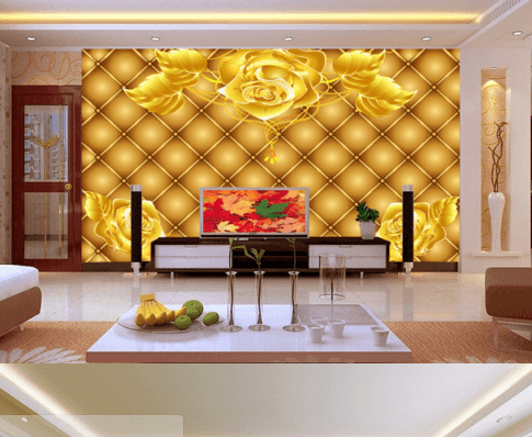 3D Rose Open 012 Wallpaper AJ Wallpaper