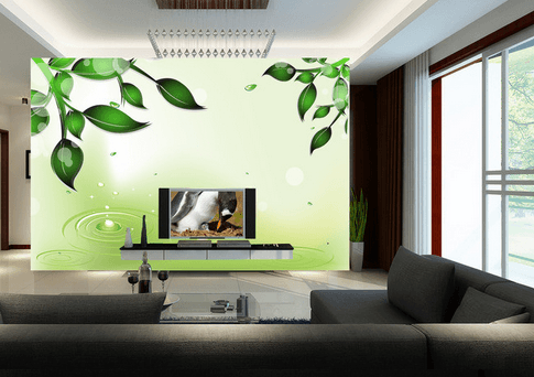 3D Green Area 773 Wallpaper AJ Wallpaper