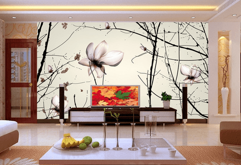 3D Withered Flowers 763 Wallpaper AJ Wallpaper