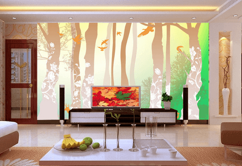 3D Deer Bird 760 Wallpaper AJ Wallpaper