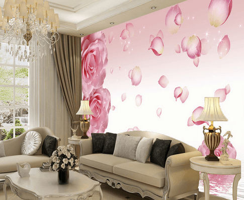 3D Petal Flutters 746 Wallpaper AJ Wallpaper