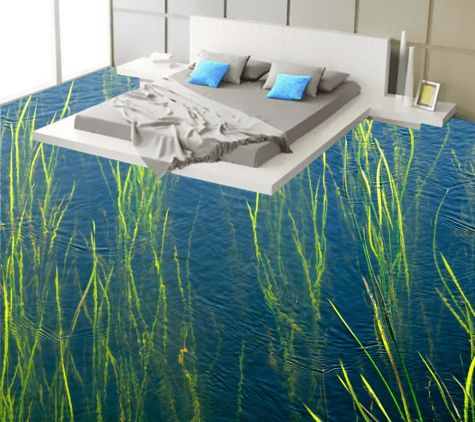 3D Seaweed 167 Floor Mural Wallpaper AJ Wallpaper 2