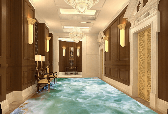 3D Cloud And Fog 140 Floor Mural Wallpaper AJ Wallpaper 2