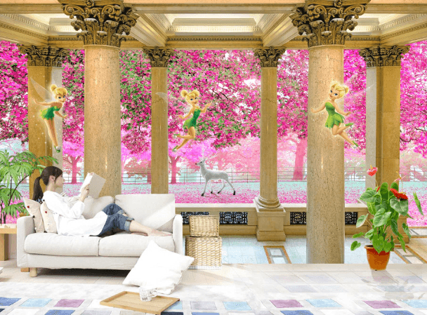 3D Elf Petals 192 Wallpaper AJ Wallpaper