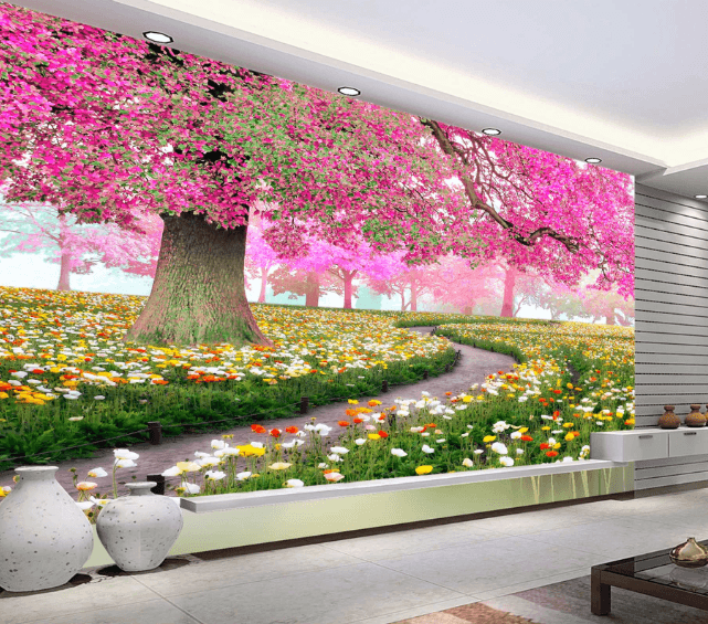 3D Garden Path 215 Wallpaper AJ Wallpaper