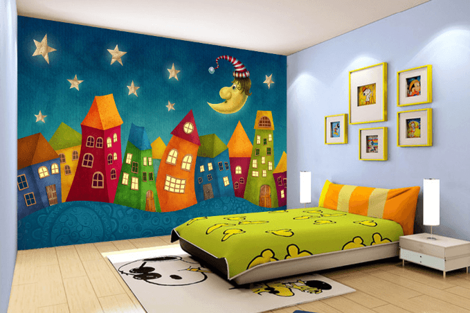 3D Dancing Houses Wallpaper AJ Wallpaper