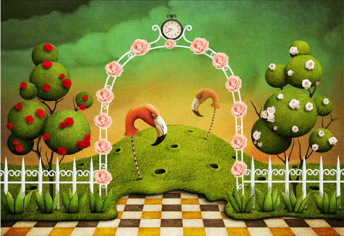 3D Grassland Animals Paradise Wallpaper AJ Wallpaper