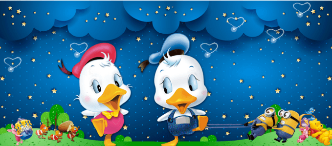 3D Dancing Ducks Wallpaper AJ Wallpaper