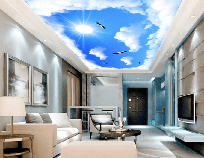 Sun White Clouds Sky 348 Wallpaper AJ Wallpaper