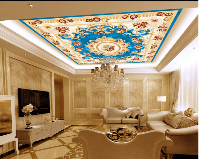 Blue Place Box 305 Wallpaper AJ Wallpaper