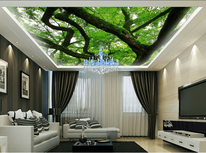 Lush Curved Tree 290 Wallpaper AJ Wallpaper