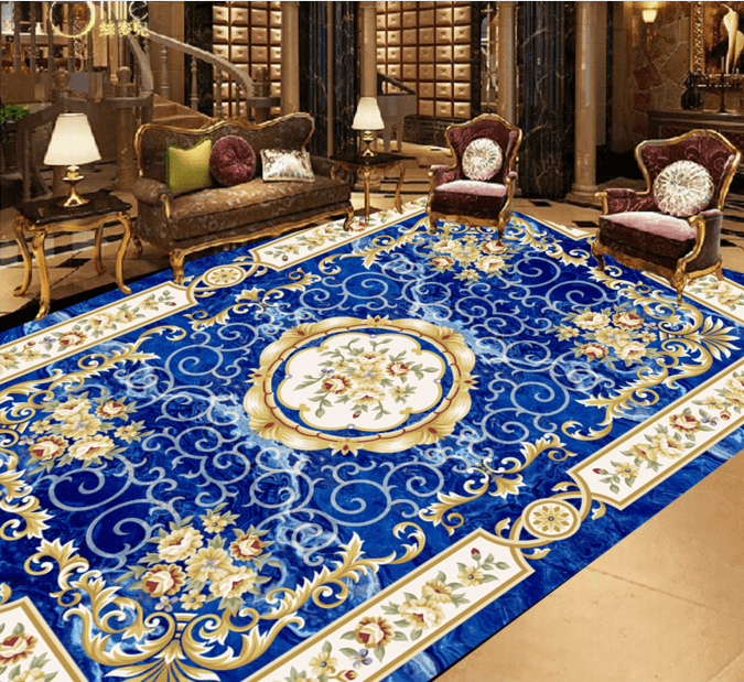 Blue Flowers 270 Wallpaper AJ Wallpaper