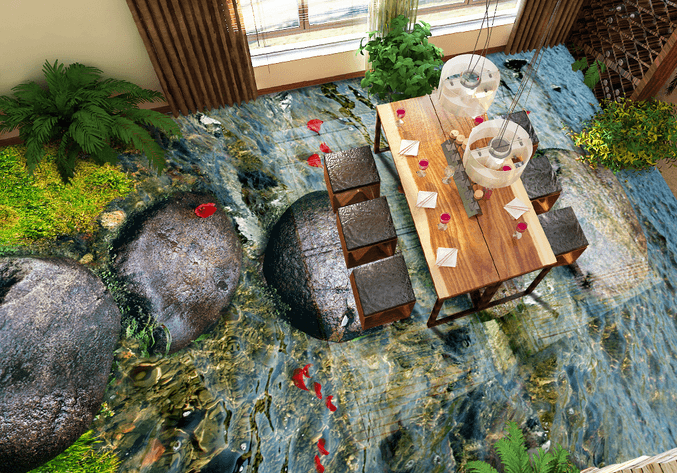 3D Trailk 114 Floor Mural Wallpaper AJ Wallpaper 2